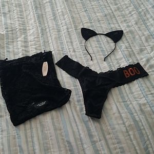 Cute kitty Victoria's Secret set